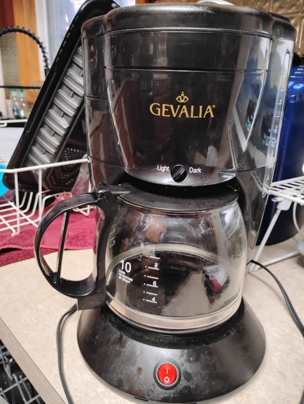 Gevalia Coffee Maker 10 Cups, Paper Filters